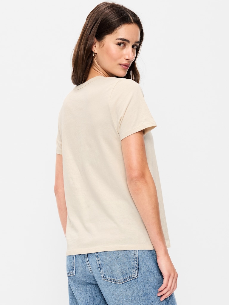 EveryWear Crew-Neck Graphic T-Shirt