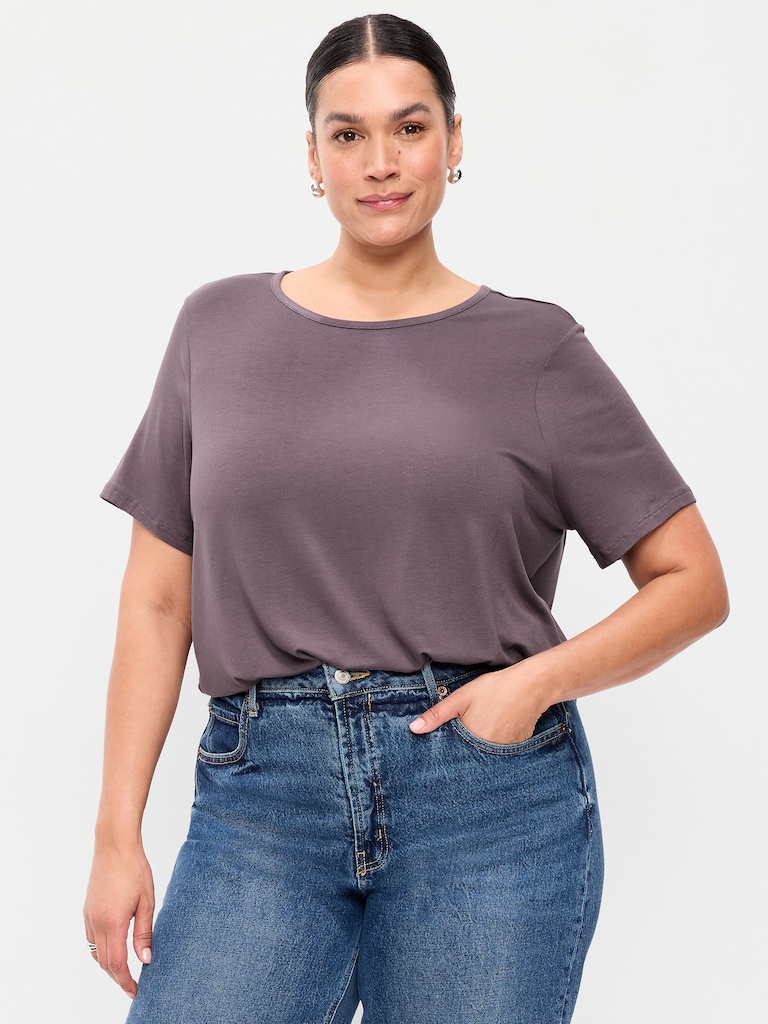 Luxe Crew-Neck T-Shirt