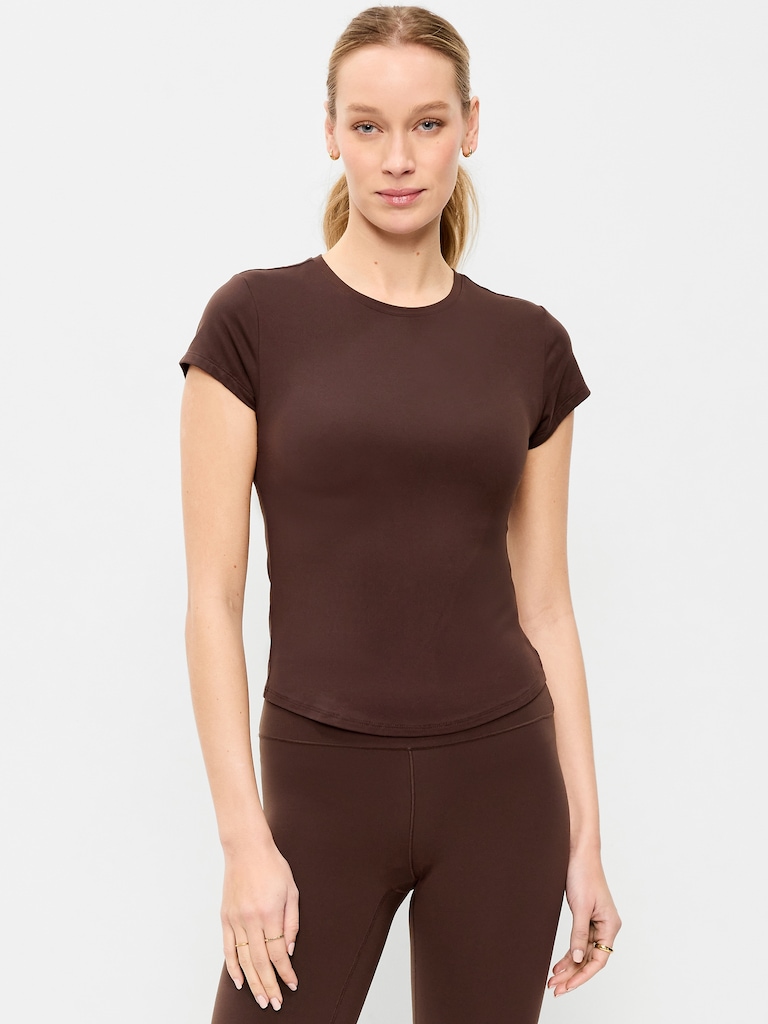 StudioSmooth Short-Sleeve Base Layer Top