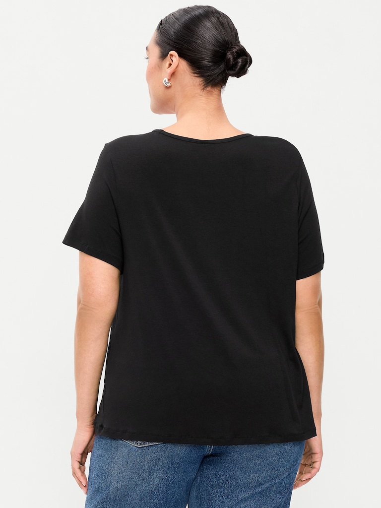 Luxe Crew-Neck T-Shirt