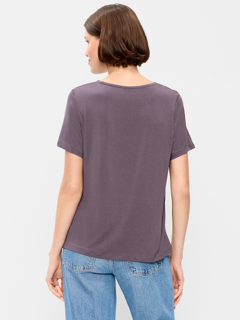 Luxe Crew-Neck T-Shirt