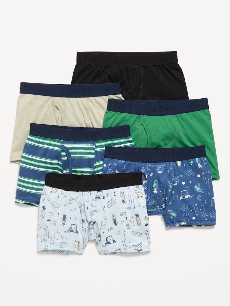 Boxer-Briefs Underwear 6-Pack for Boys