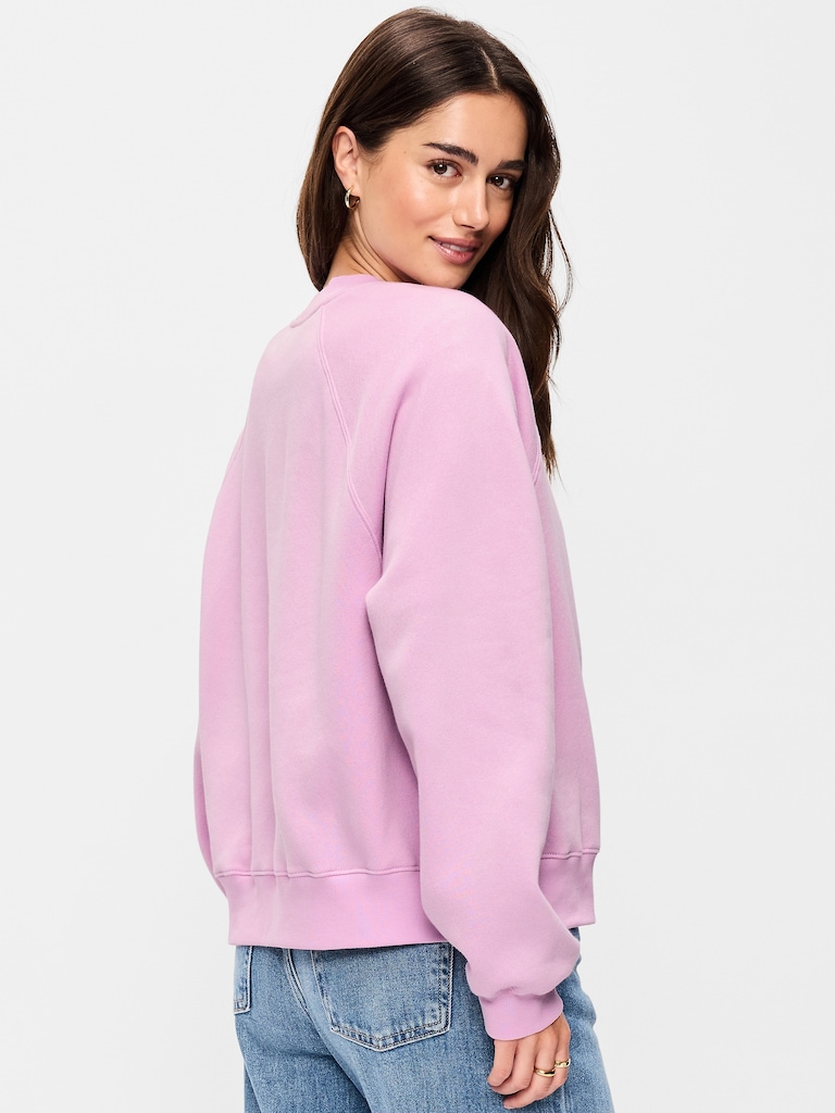 Old Navy x Disney SoComfy Oversized Graphic Sweatshirt for Women