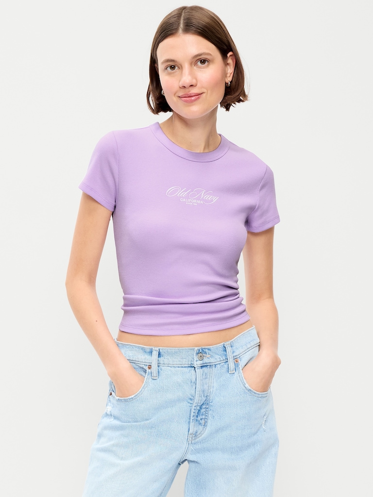 Logo-Graphic Snug T-Shirt