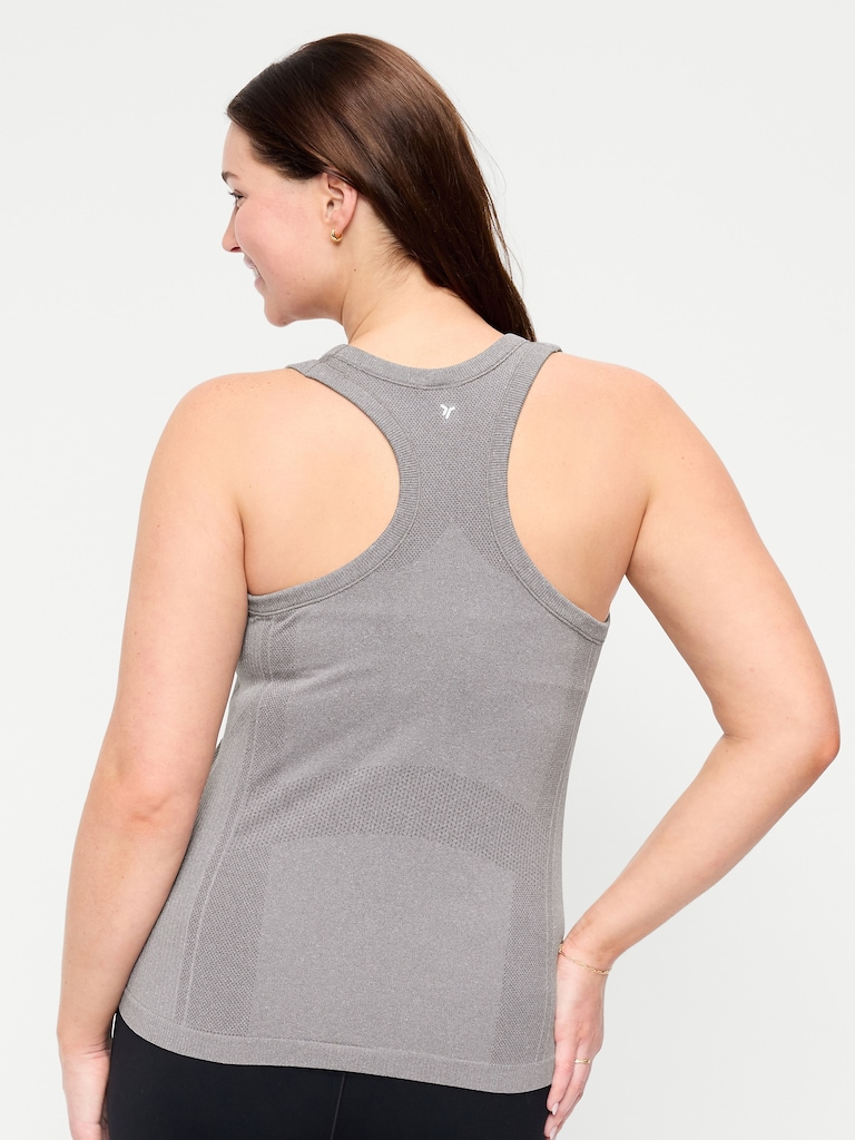 Seamless Fitted Ribbed Tank
