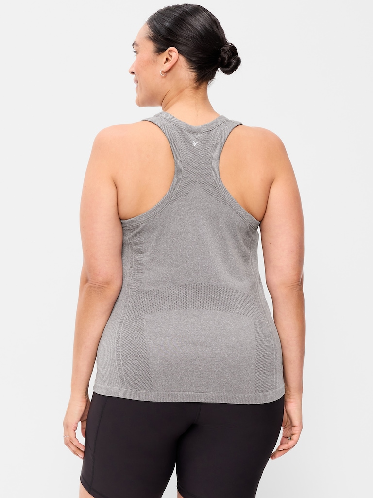 Seamless Fitted Ribbed Tank