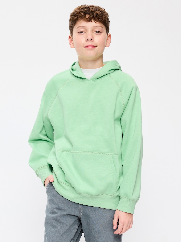 Oversized Washed Pullover Hoodie for Boys