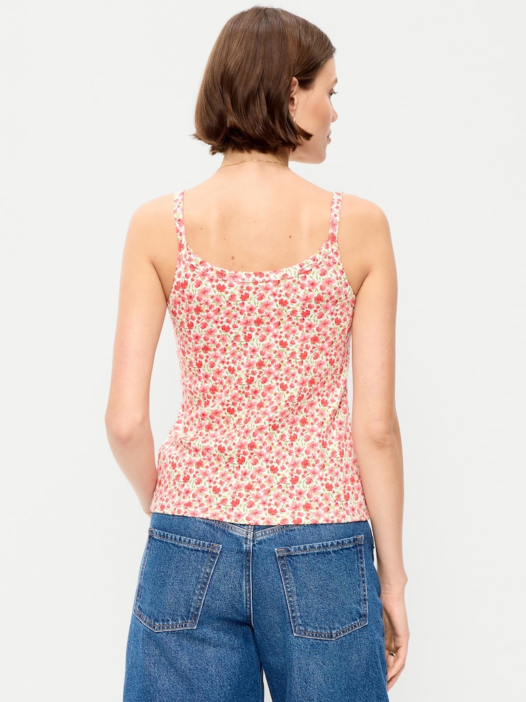 Pointelle Cami Tank Top