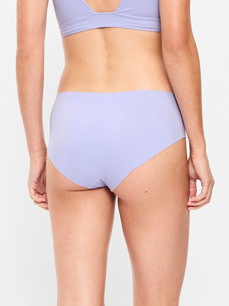 Low-Rise No-Show Hipster Underwear
