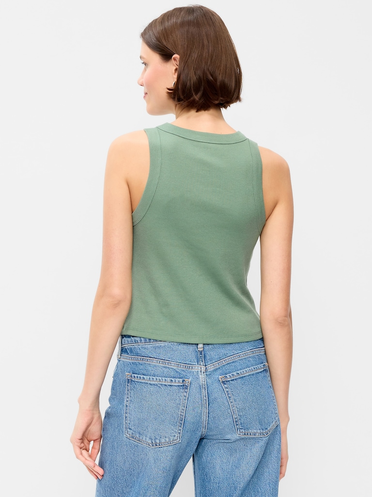 Snug Crop Tank Top