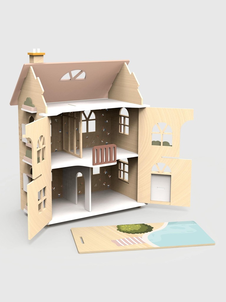 Flowers Cottage with Starter Set Toddler Toy