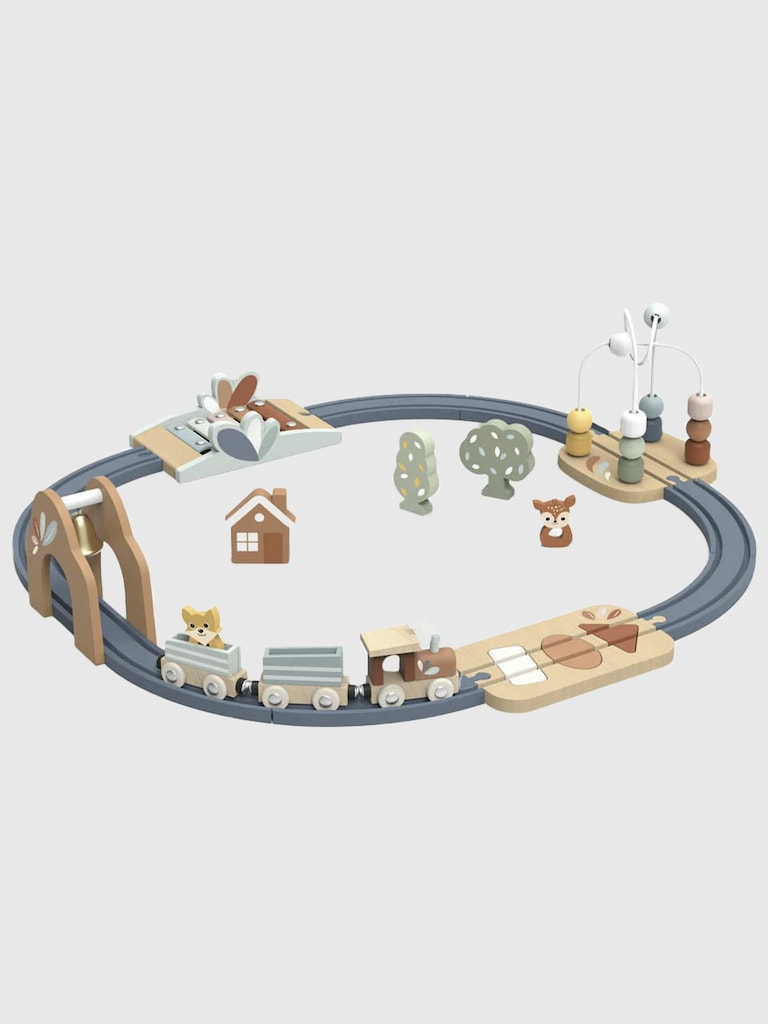 Multi-Activity Railway Set Toddler Toy