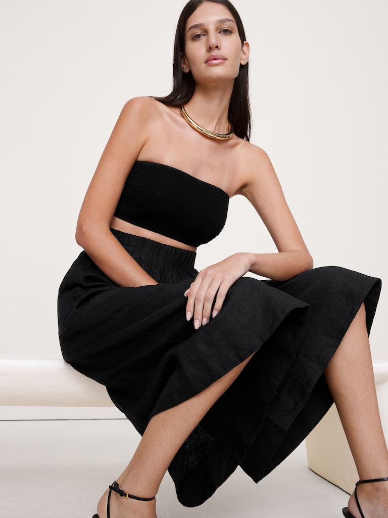 Sculpted Bandeau Top