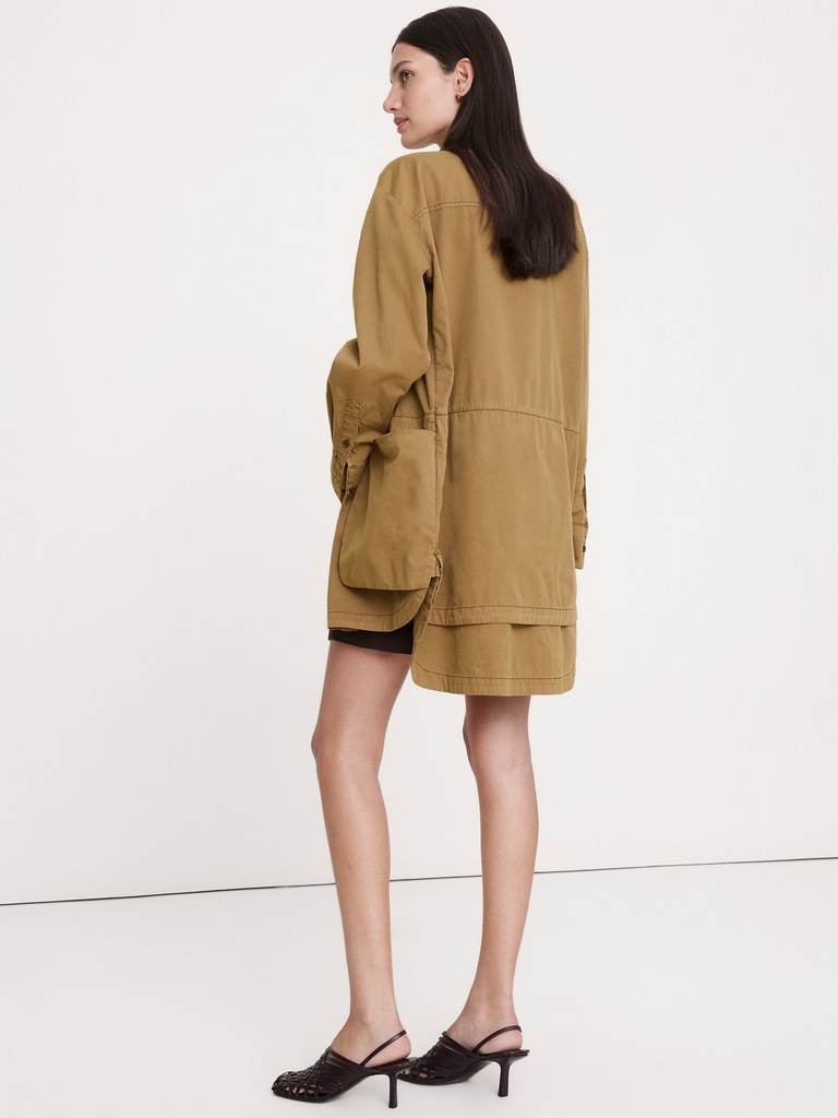Cotton Twill Utility Tunic