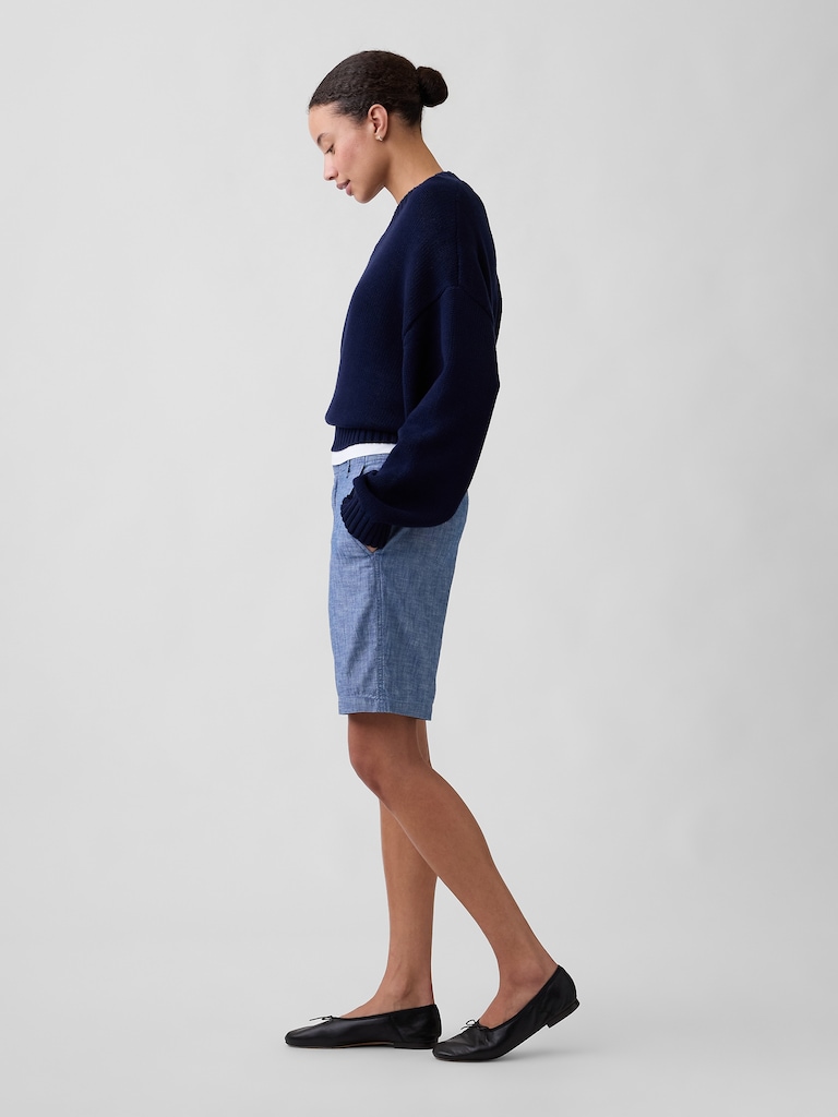 9" Downtown Bermuda Shorts