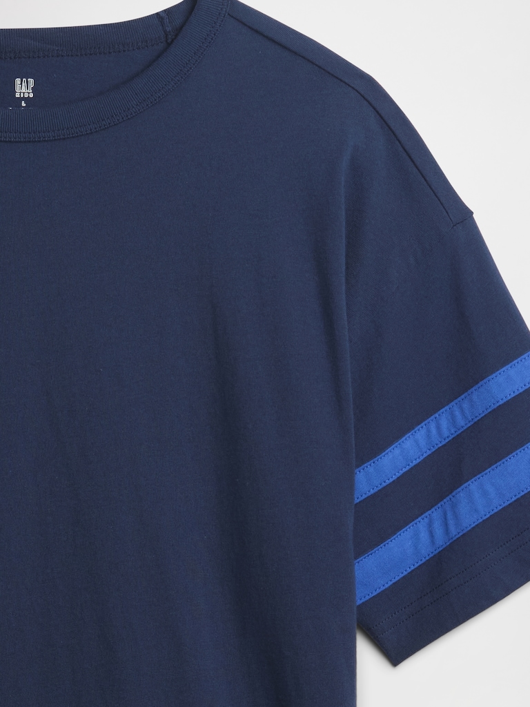 Kids Everyday Soft Boxy Stripe T-Shirt
