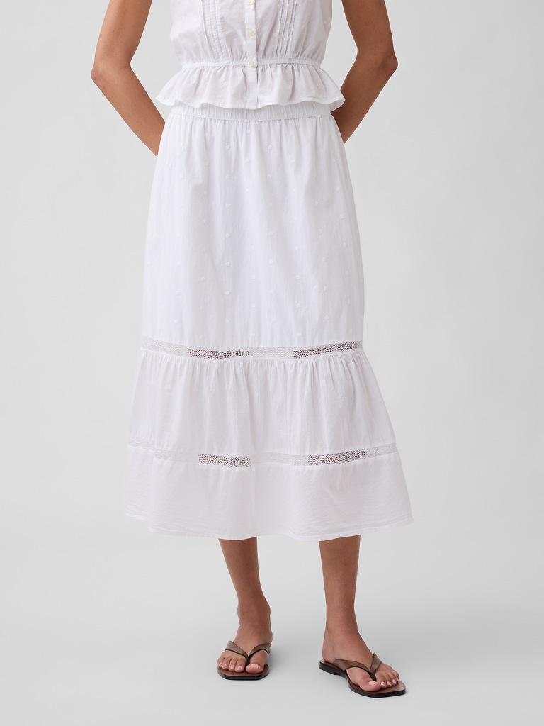 Relaxed Tiered Maxi Skirt