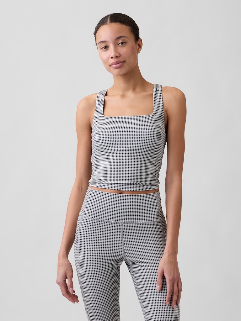 GapFit Studio Recycled Squareneck Brami