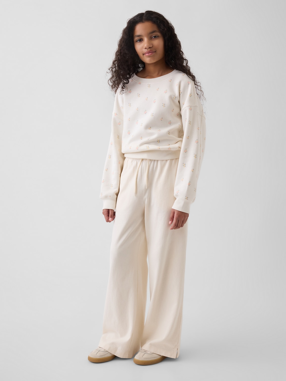 Kids Relaxed Wide-Leg Pants
