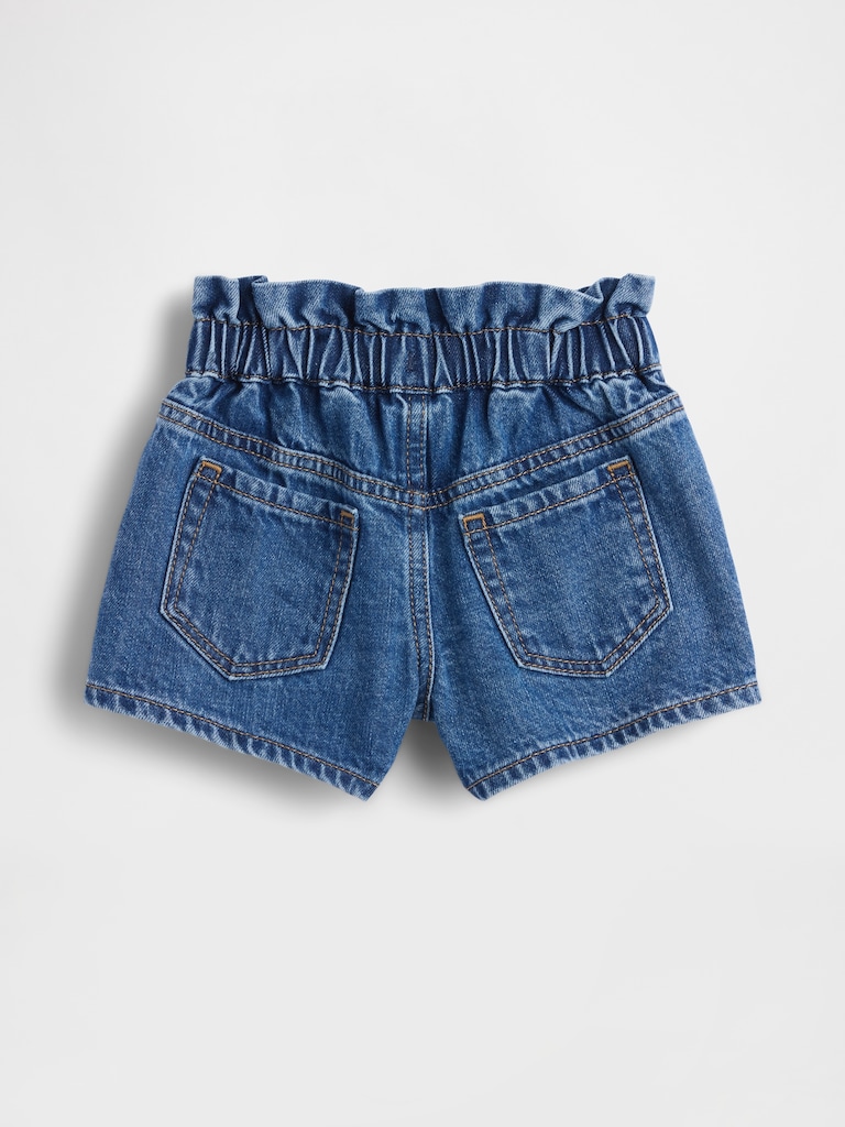 Gap × Disney Baby & Toddler Stride Denim Shorts