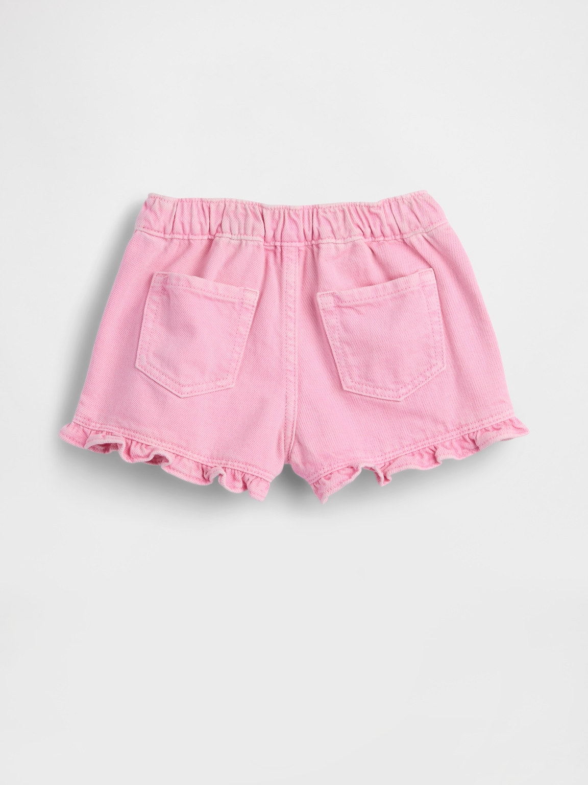 Baby & Toddler Denim Stride Pull-On Ruffle Shorts