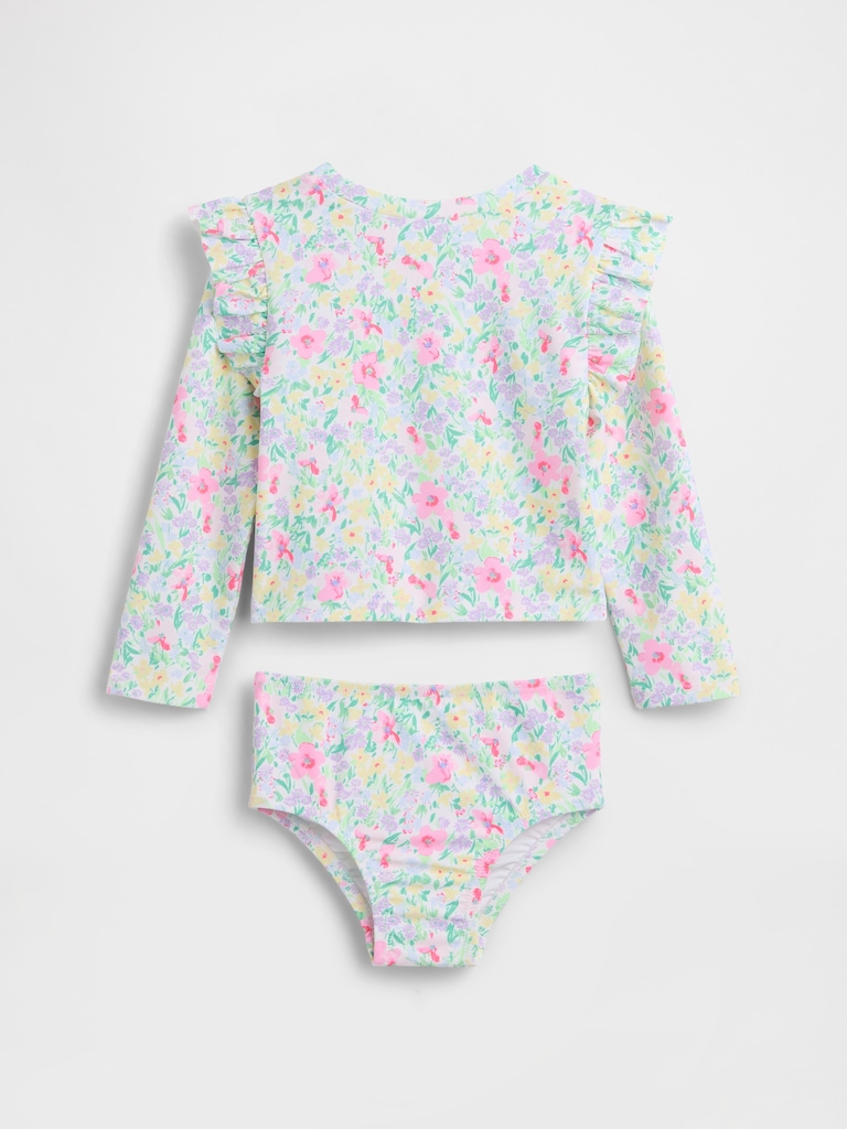 Baby & Toddler Rash Guard Swim Two-Piece