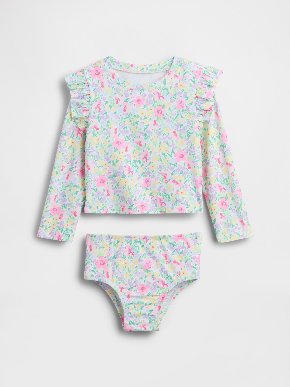 Baby & Toddler Rash Guard Swim Two-Piece