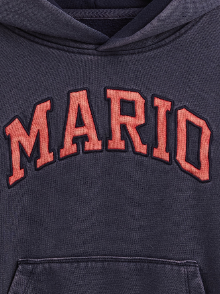 Kids Super Mario VintageSoft Relaxed Hoodie