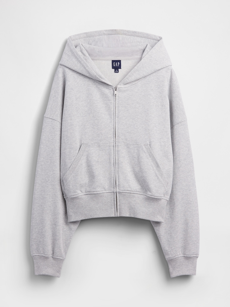 VintageSoft Terry Zip Hoodie