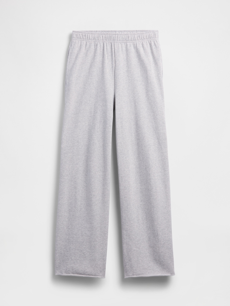 VintageSoft Terry Wide-Leg Sweatpants