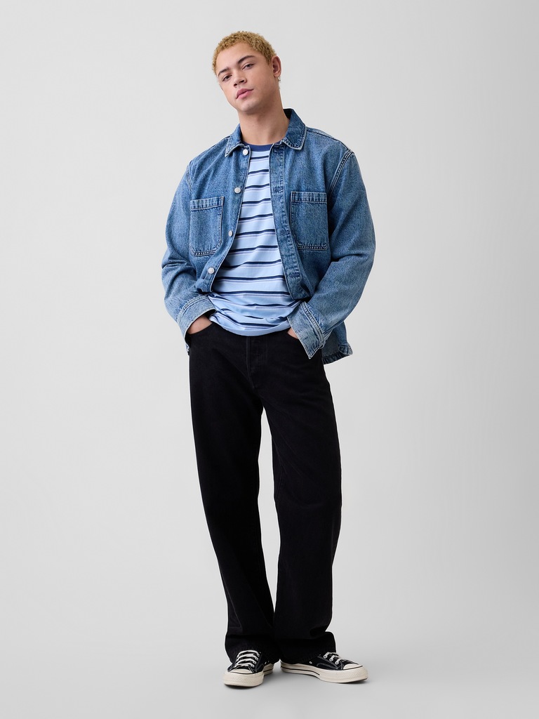 Everyday Soft Stripe Crewneck T-Shirt