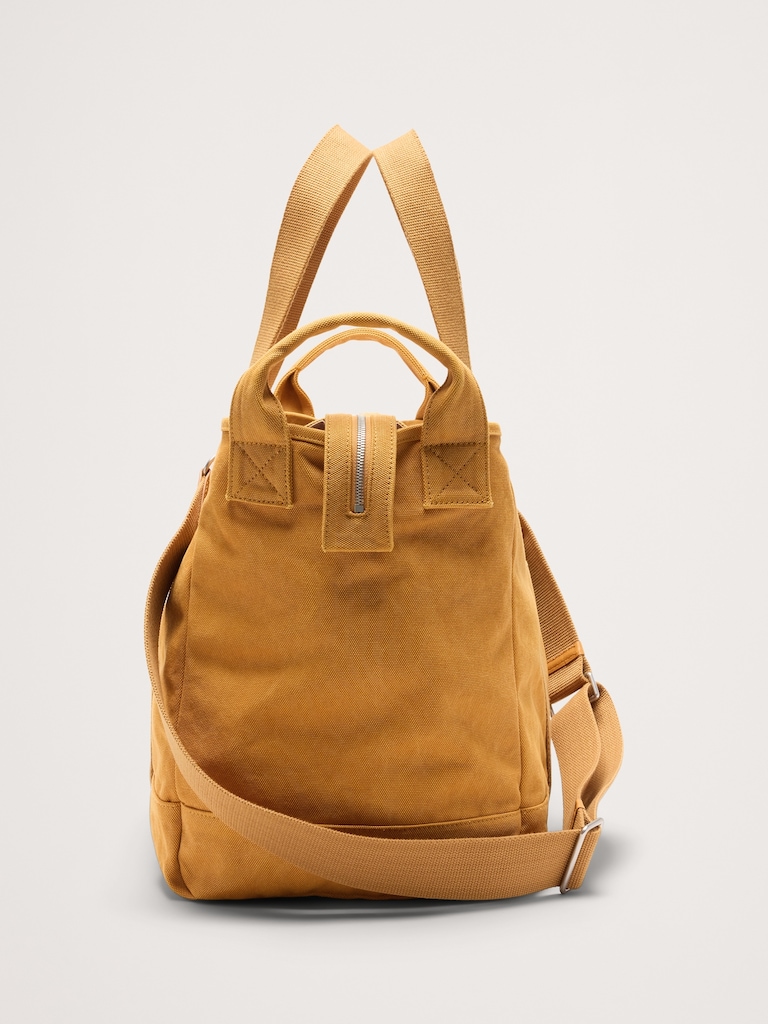 Large Cotton Canvas Weekender Bag