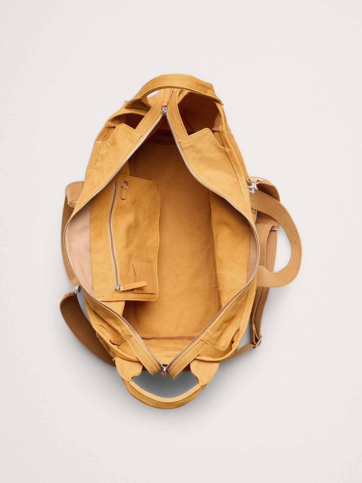 Large Cotton Canvas Weekender Bag