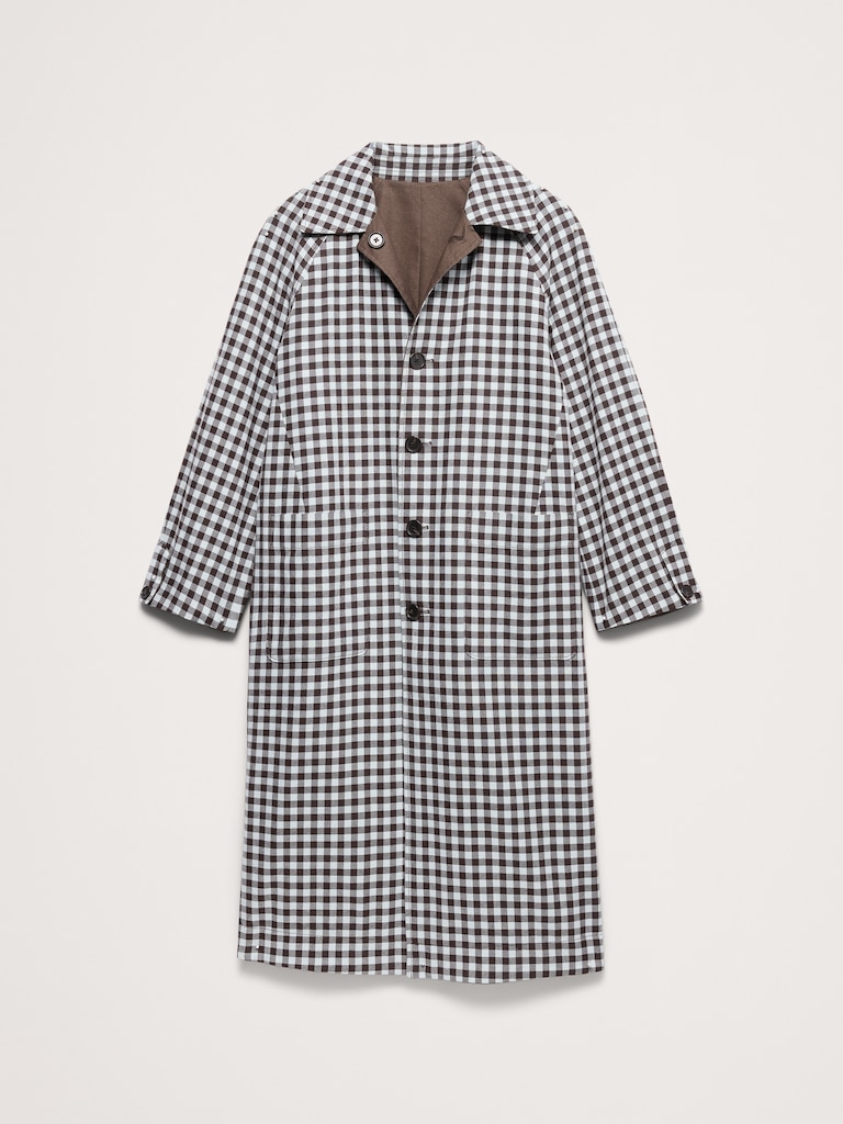 Reversible Cotton Car Coat