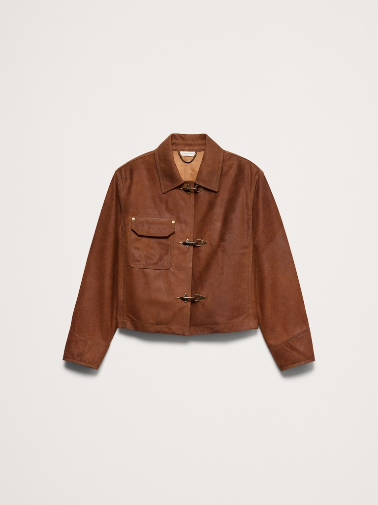 Textured Suede Jacket