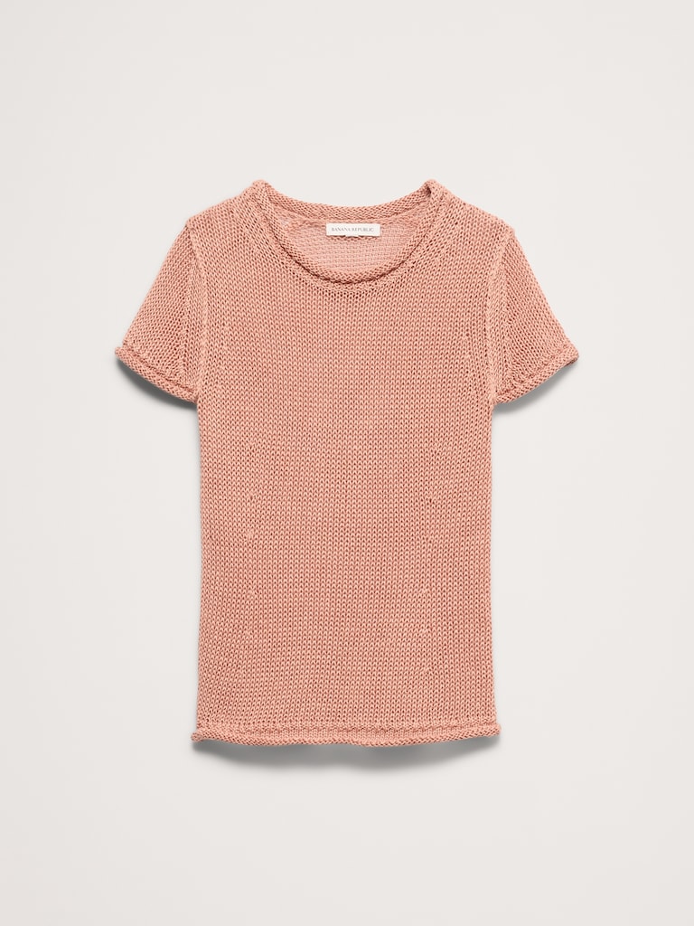 Heirloom Linen Sweater Tee