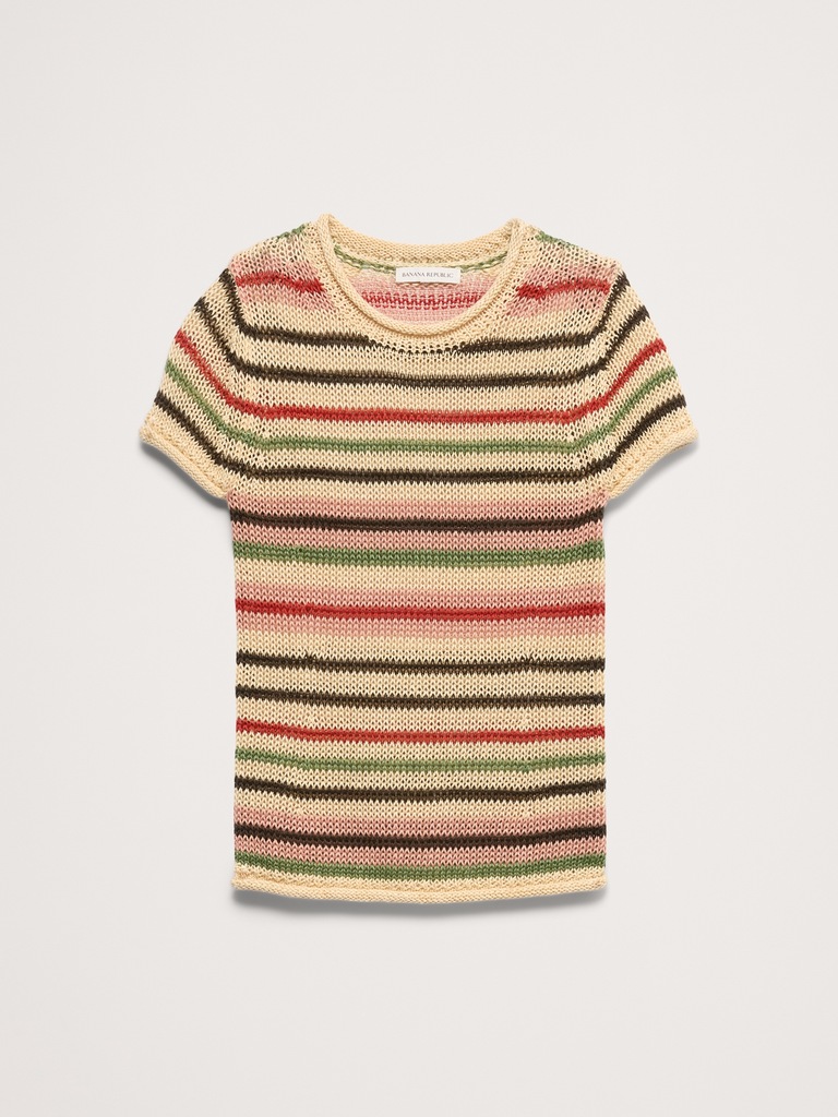 Heirloom Linen Sweater Tee