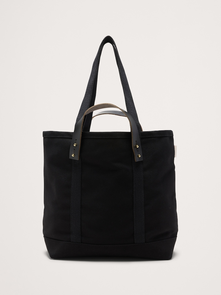 Canvascraft Leather-Handled Tote by CB Station