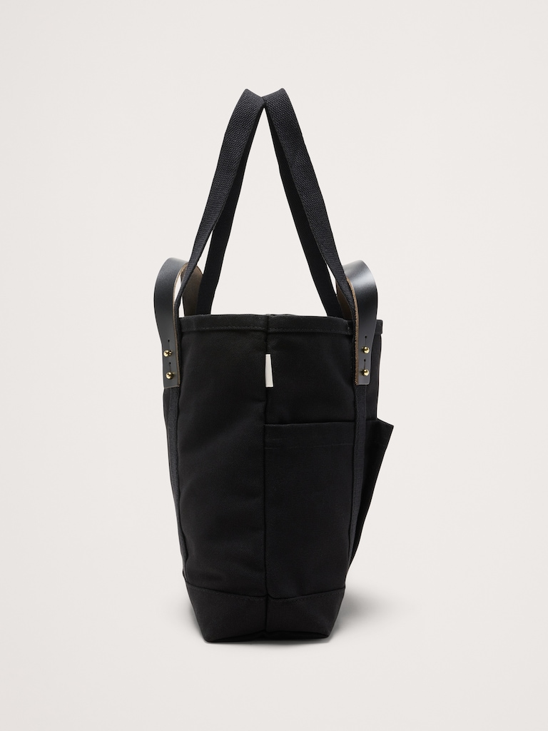 Canvascraft Leather-Handled Tote by CB Station