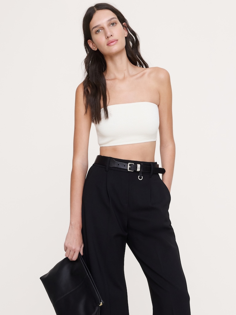 Sculpted Bandeau Top