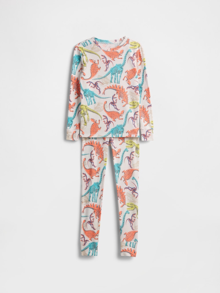 Kids Organic Brushed Cotton PJ Set