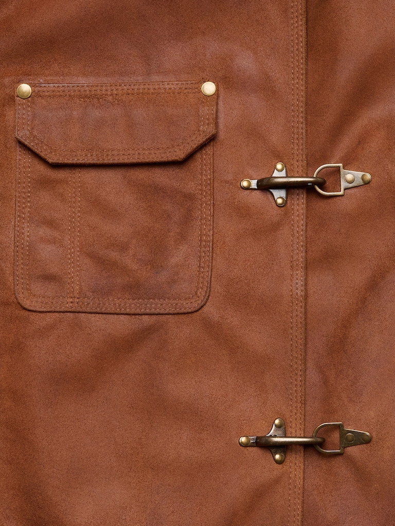 Textured Suede Jacket