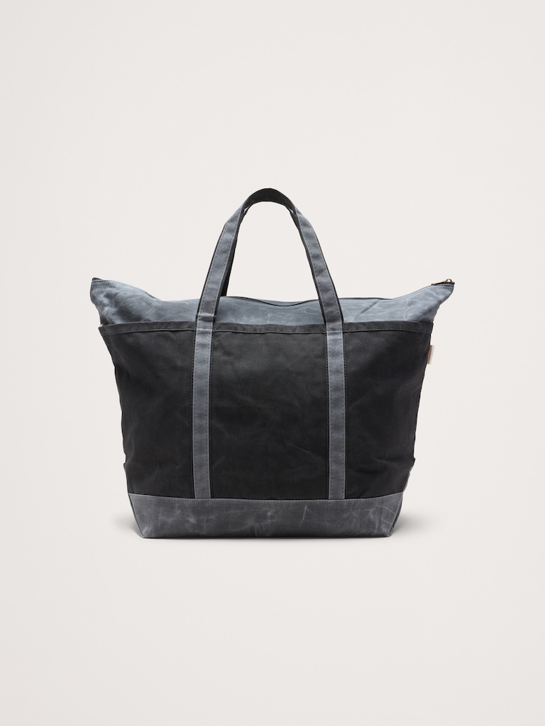 Waxed Canvas Tote by CB Station
