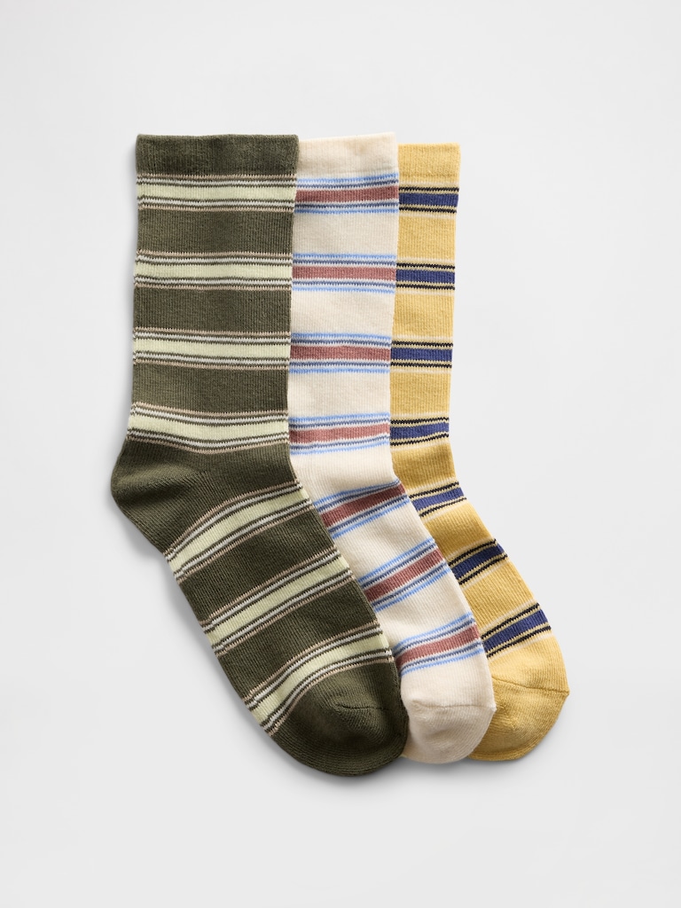 Kids Stripe Socks (3-Pack)