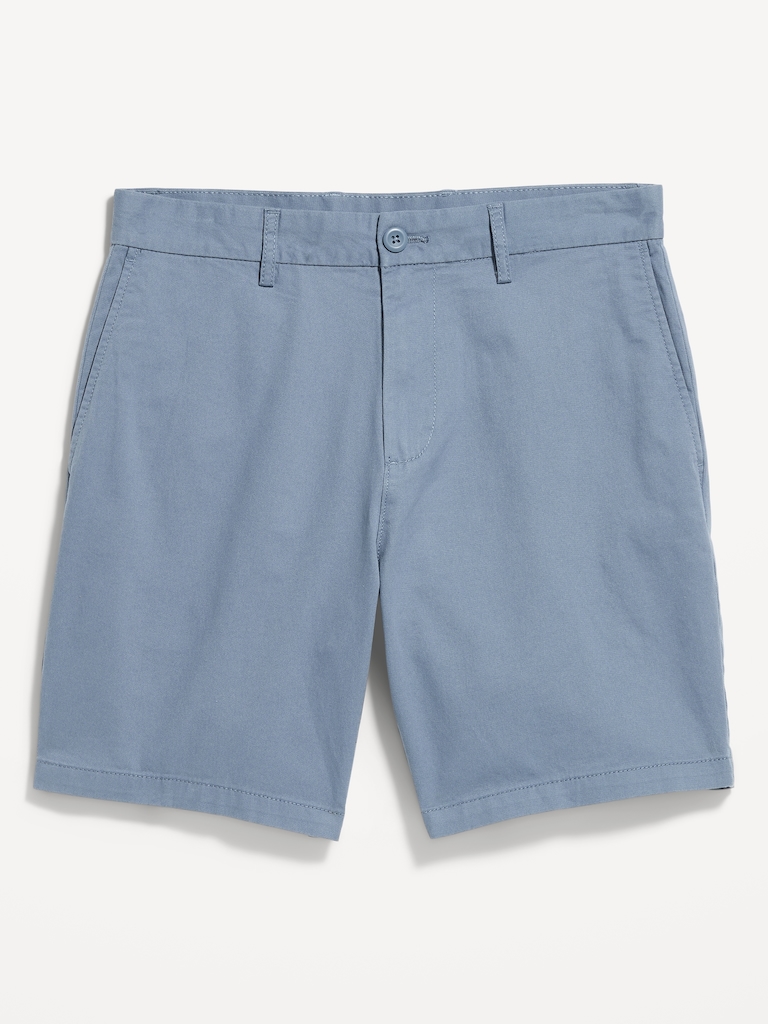 Slim Built-In Flex Rotation Chino Shorts -- 5-inch inseam