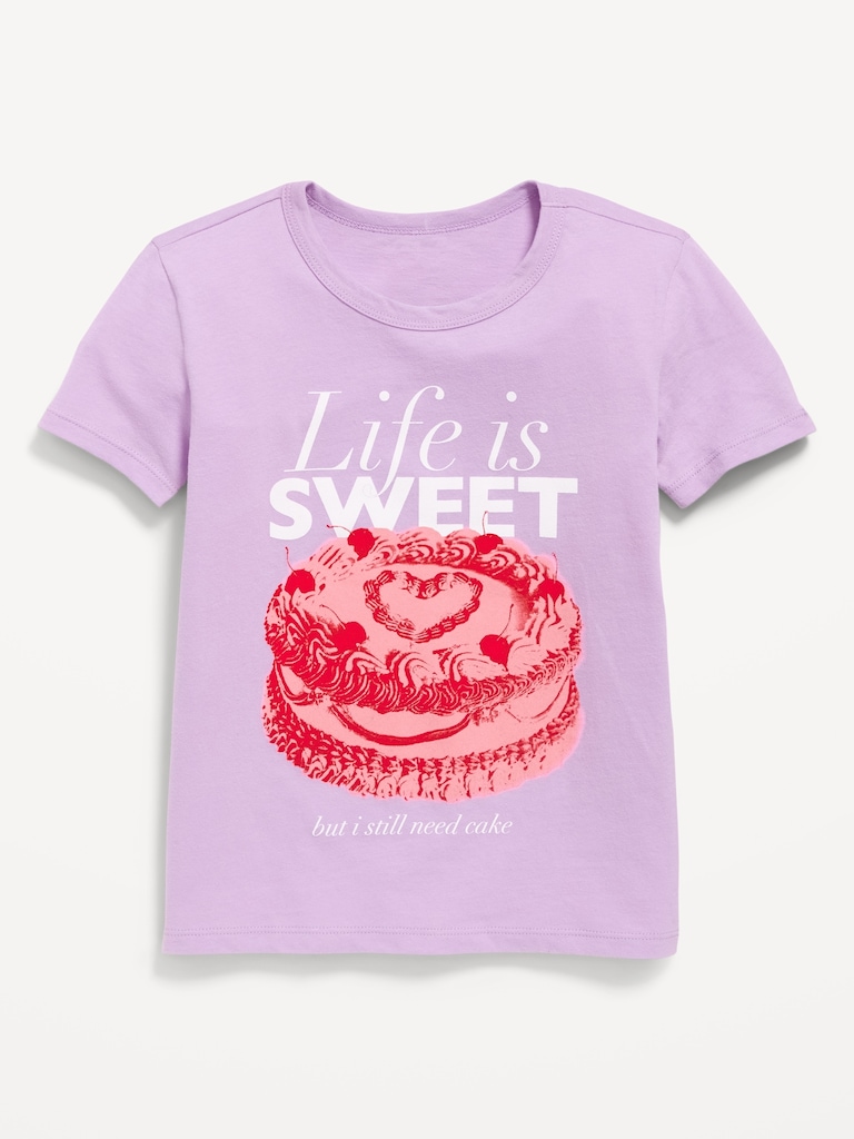 Short-Sleeve Graphic T-Shirt for Girls