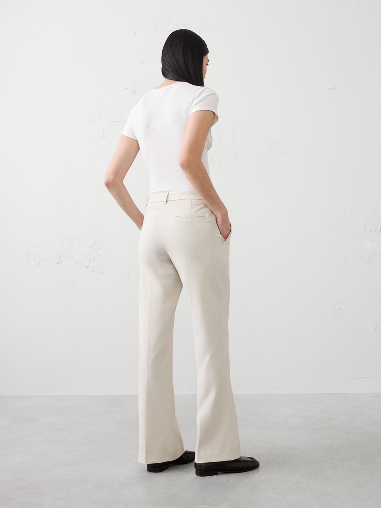 Bootcut High-Rise Sculpted Trouser