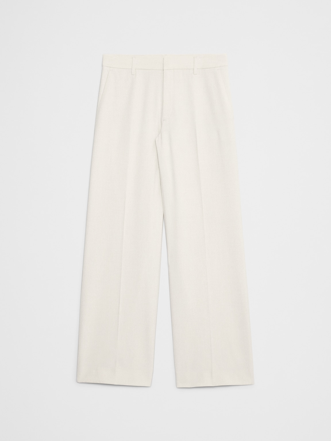Wide-Leg High-Rise Sculpted Trouser