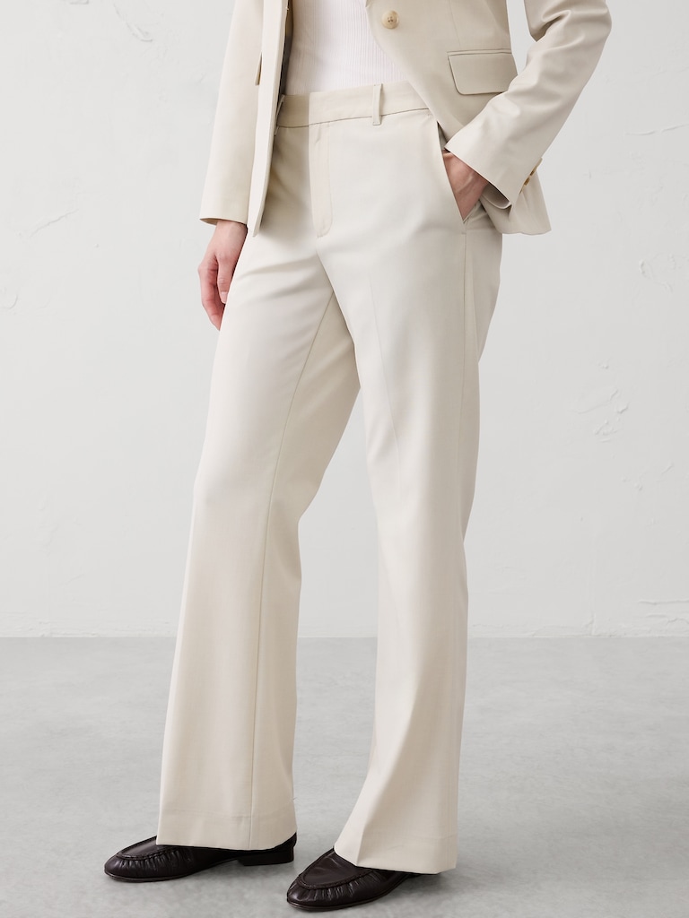 Bootcut High-Rise Sculpted Trouser
