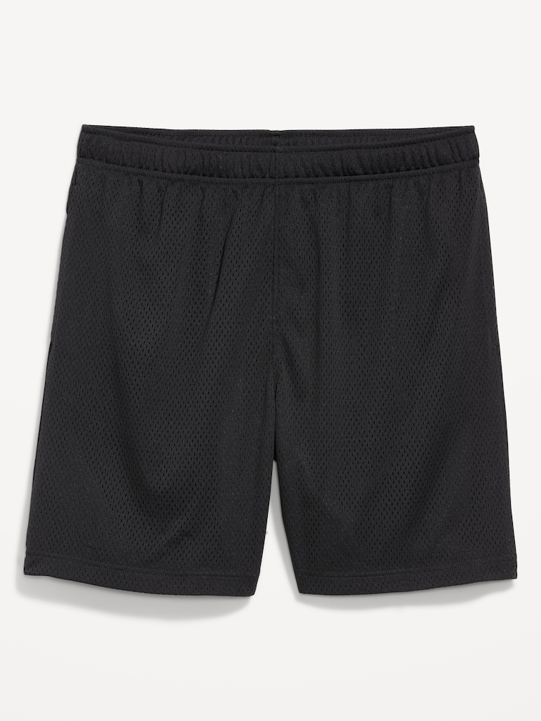 Baggy Mesh Shorts -- 6-inch inseam